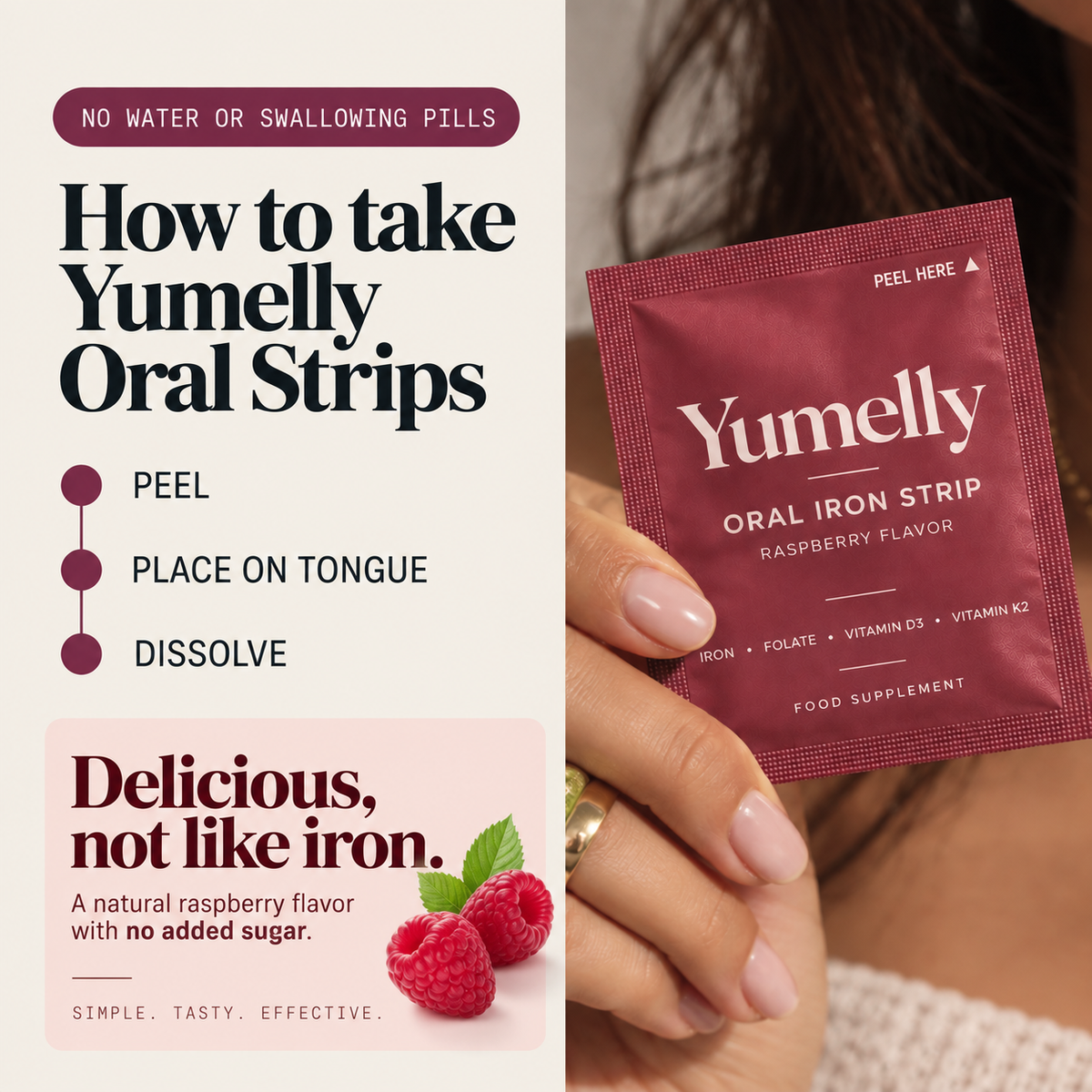 Oral Iron Strips